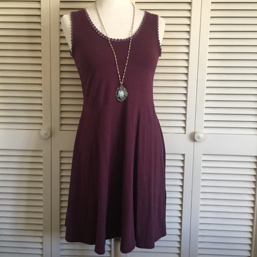 Maroon Angie dress